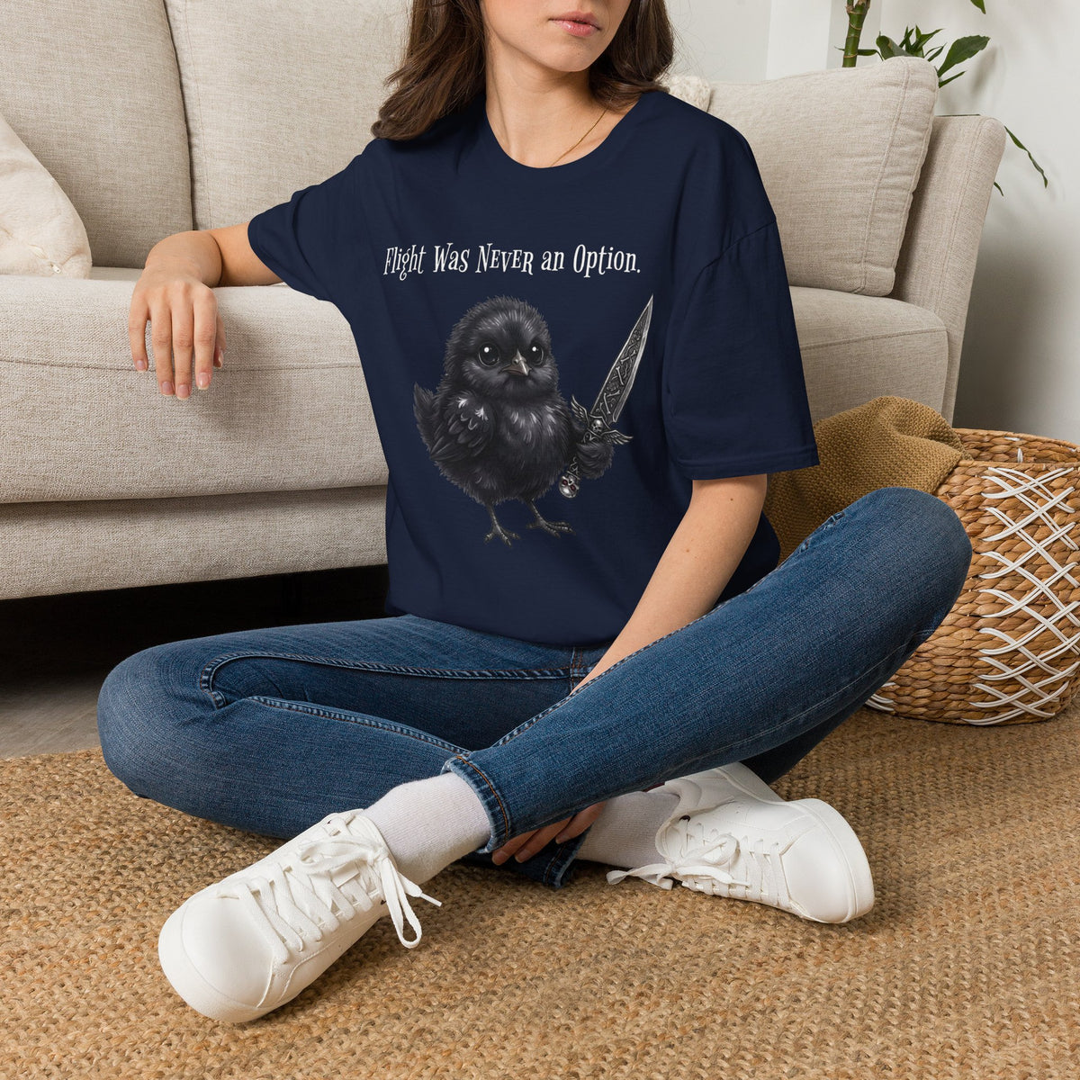 Copy of Floral Chicken Stencil T-Shirt