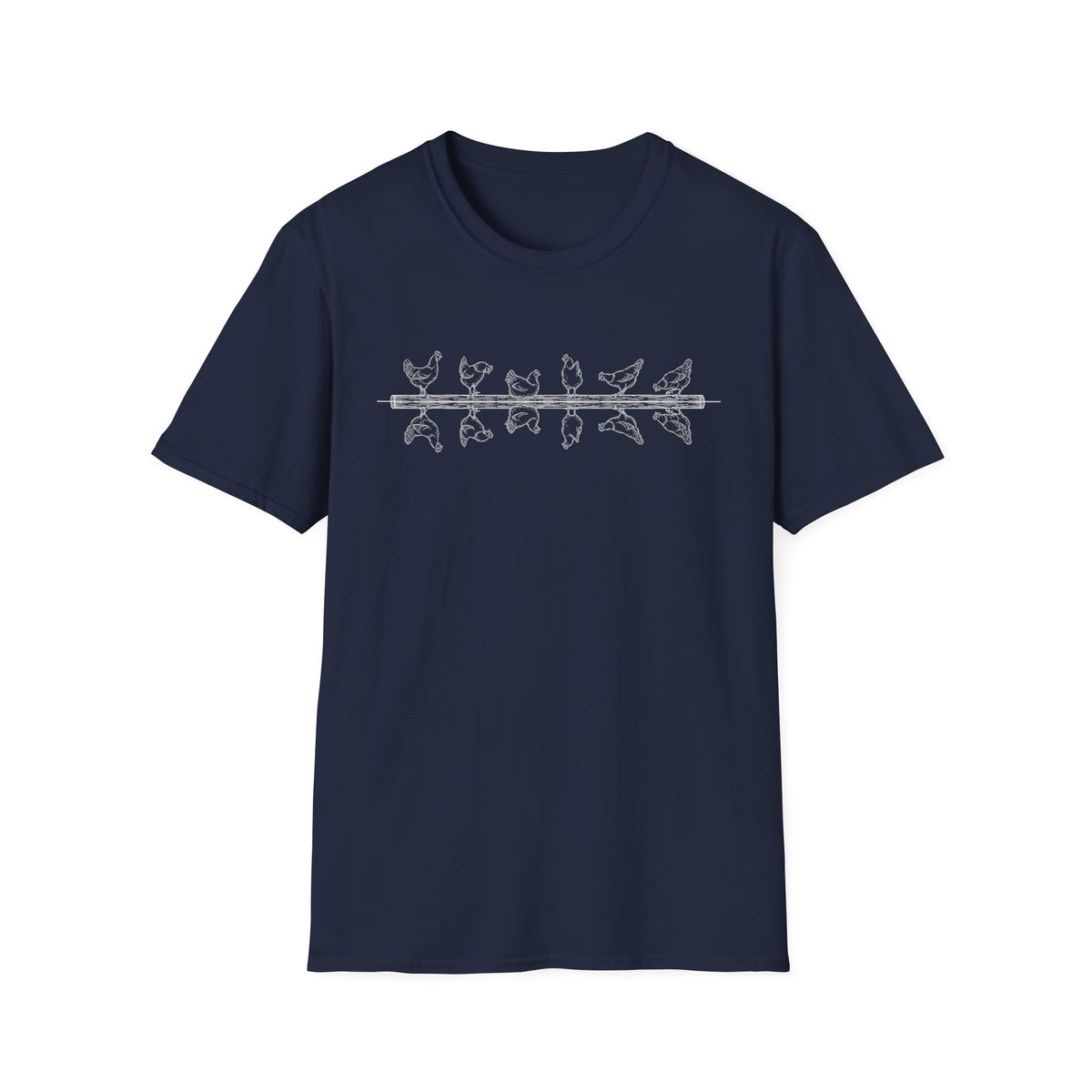 Chickens in Reflection T-Shirt