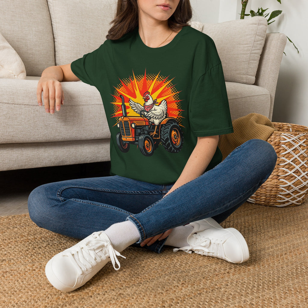 Tractor Chicken T-Shirt