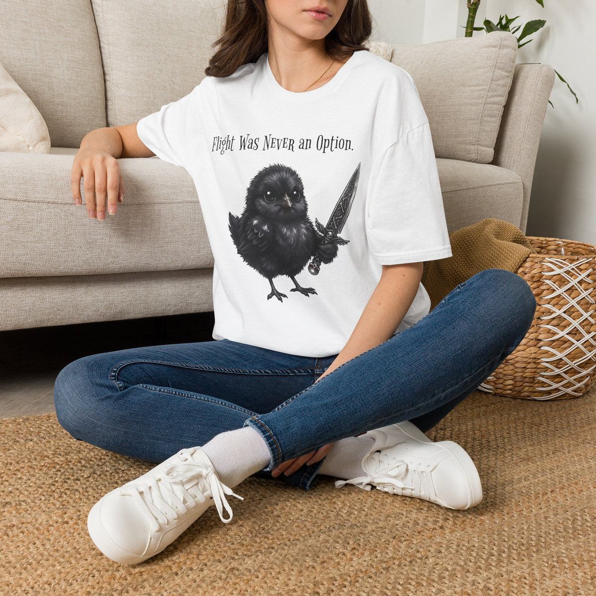 Copy of Floral Chicken Stencil T-Shirt
