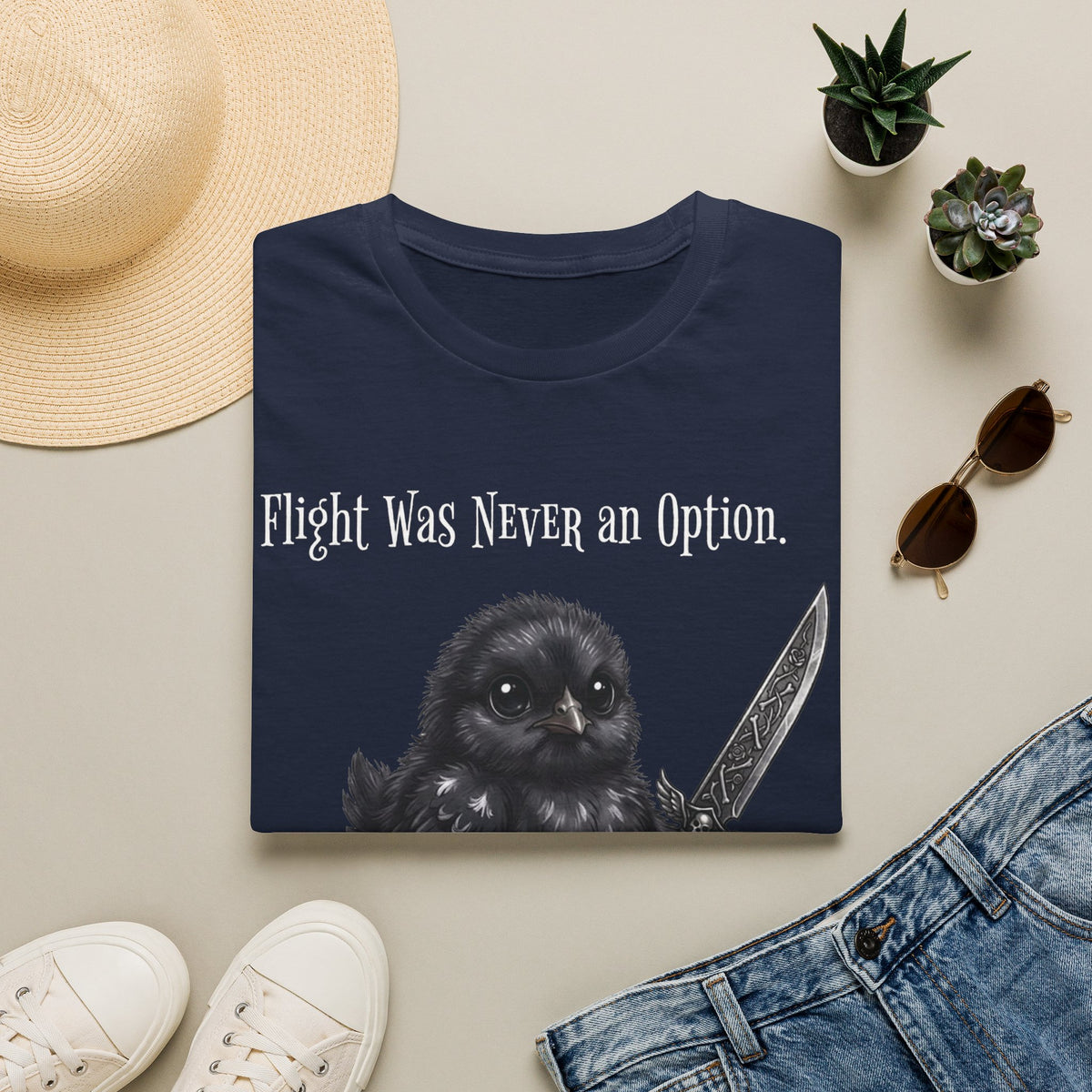 Copy of Floral Chicken Stencil T-Shirt