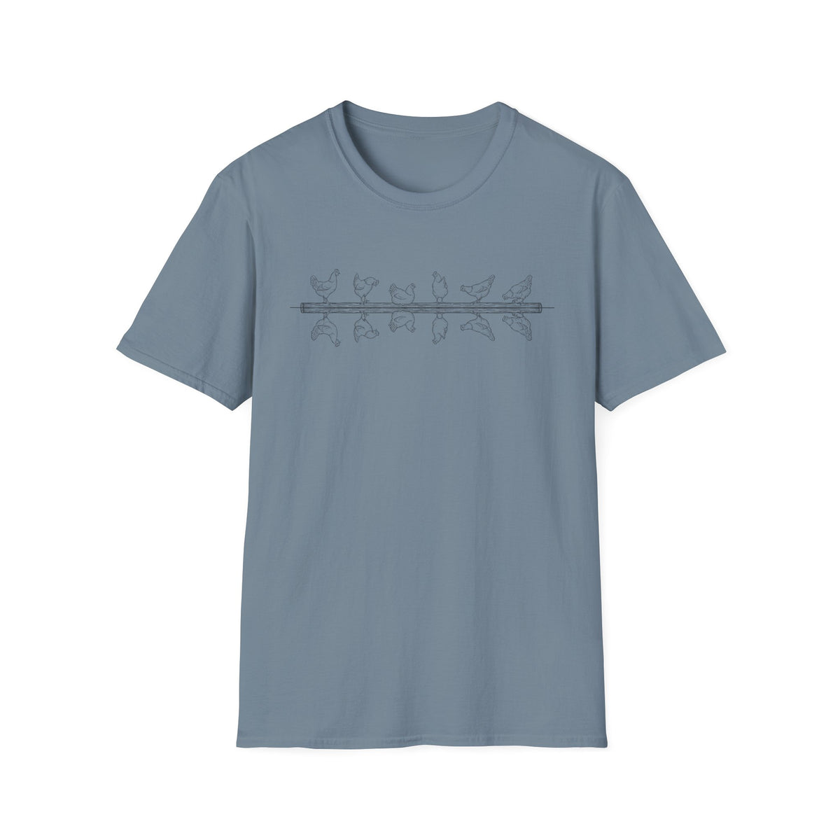 Chickens in Reflection T-Shirt