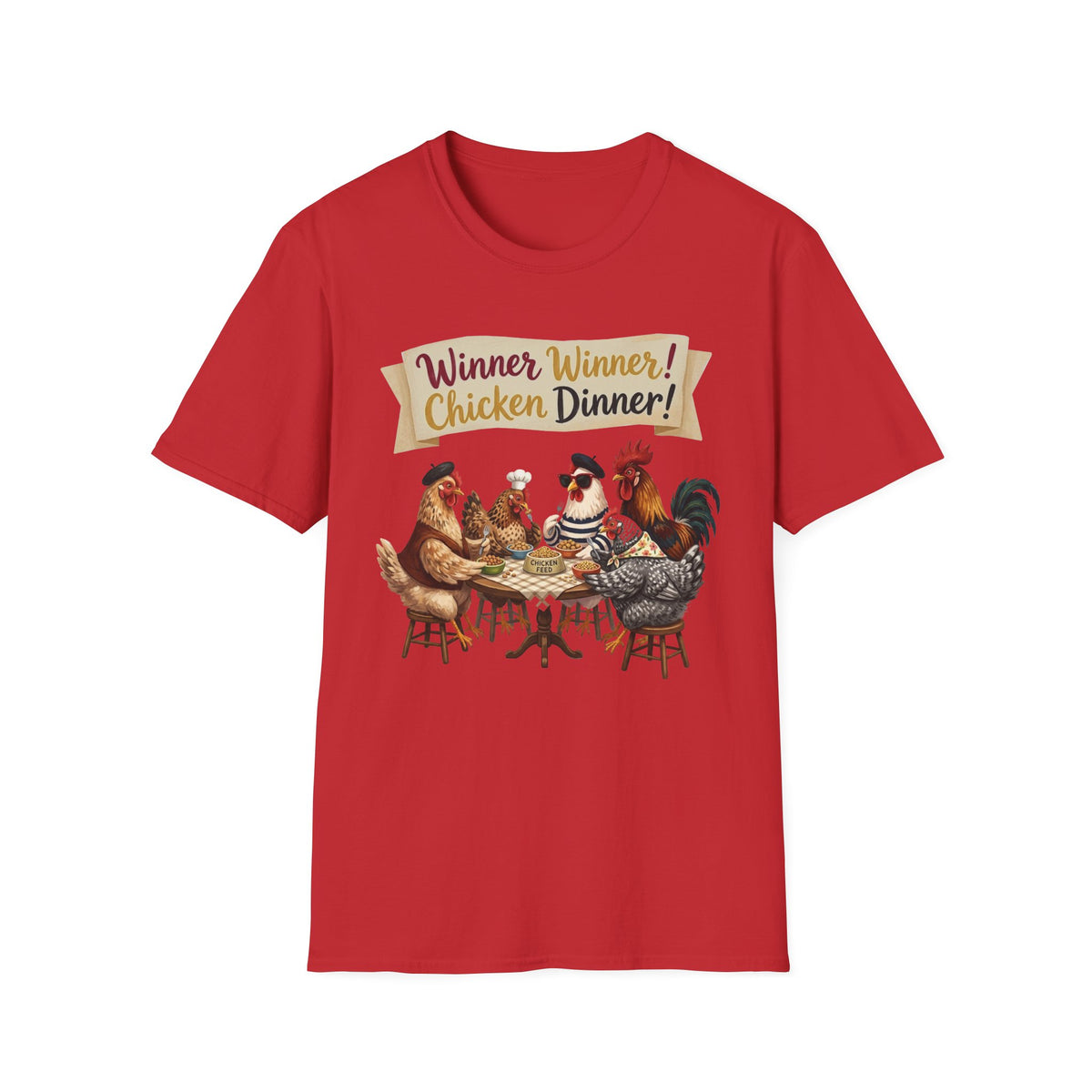 "Winner Winner! Chicken Dinner!" T-Shirt