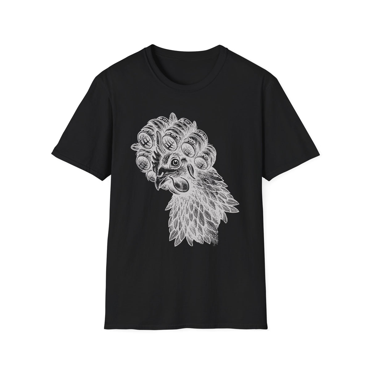 Hen in Rollers T-Shirt