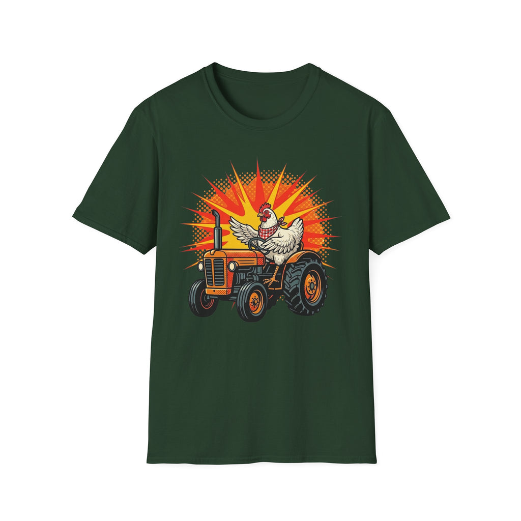 Tractor Chicken T-Shirt
