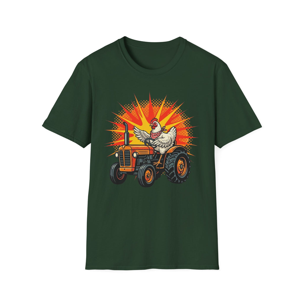 Tractor Chicken T-Shirt