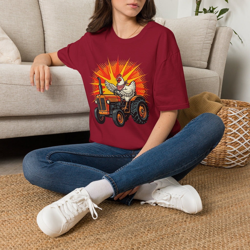 Tractor Chicken T-Shirt