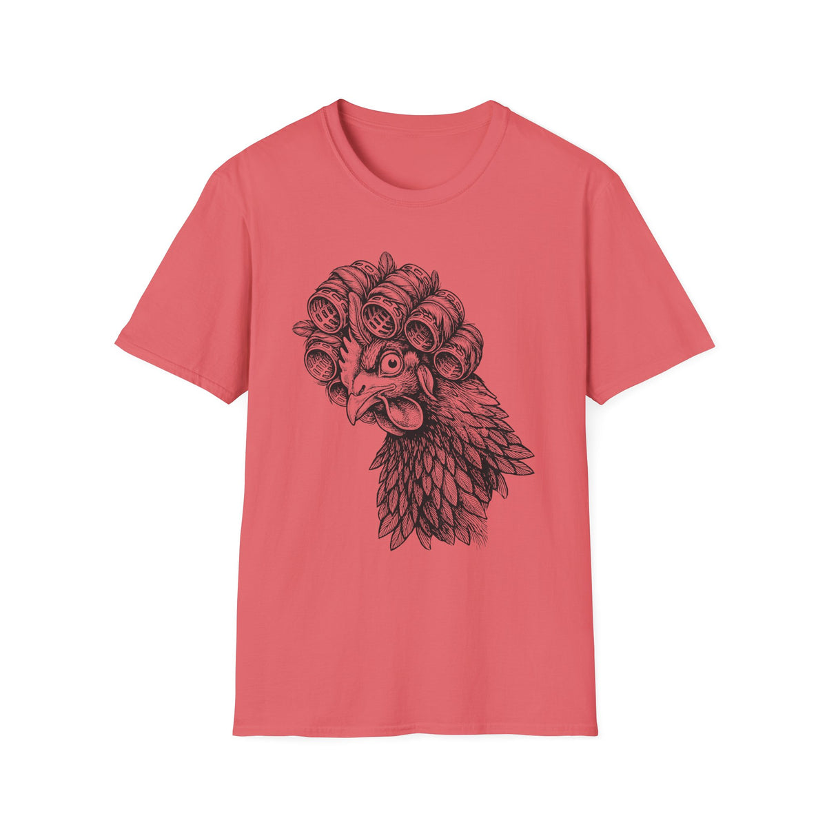 Hen in Rollers T-Shirt