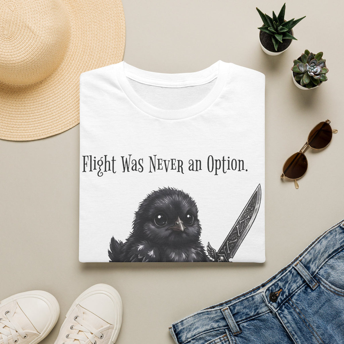 Copy of Floral Chicken Stencil T-Shirt