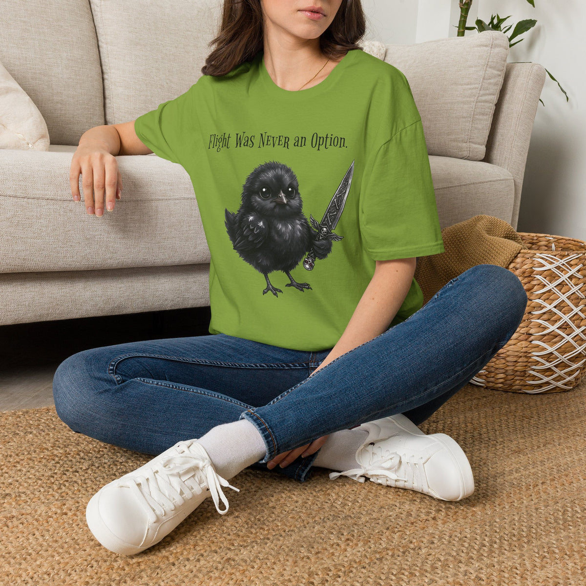 Copy of Floral Chicken Stencil T-Shirt