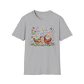 Hens in Wildflowers T-Shirt