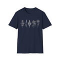 Wildflower Line Art T-Shirt