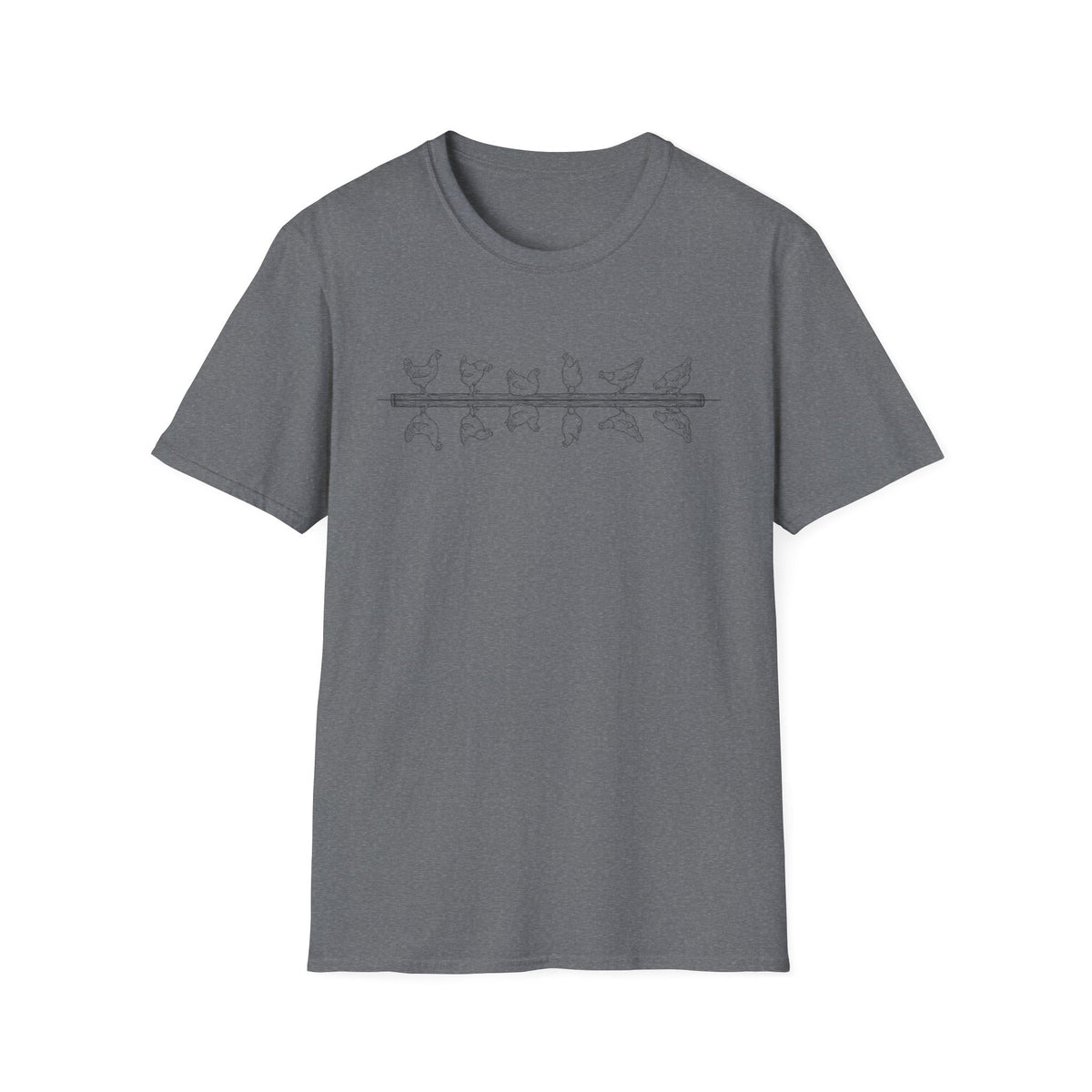 Chickens in Reflection T-Shirt