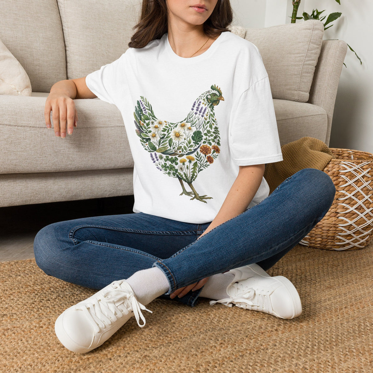 Wildflower Chicken T-Shirt