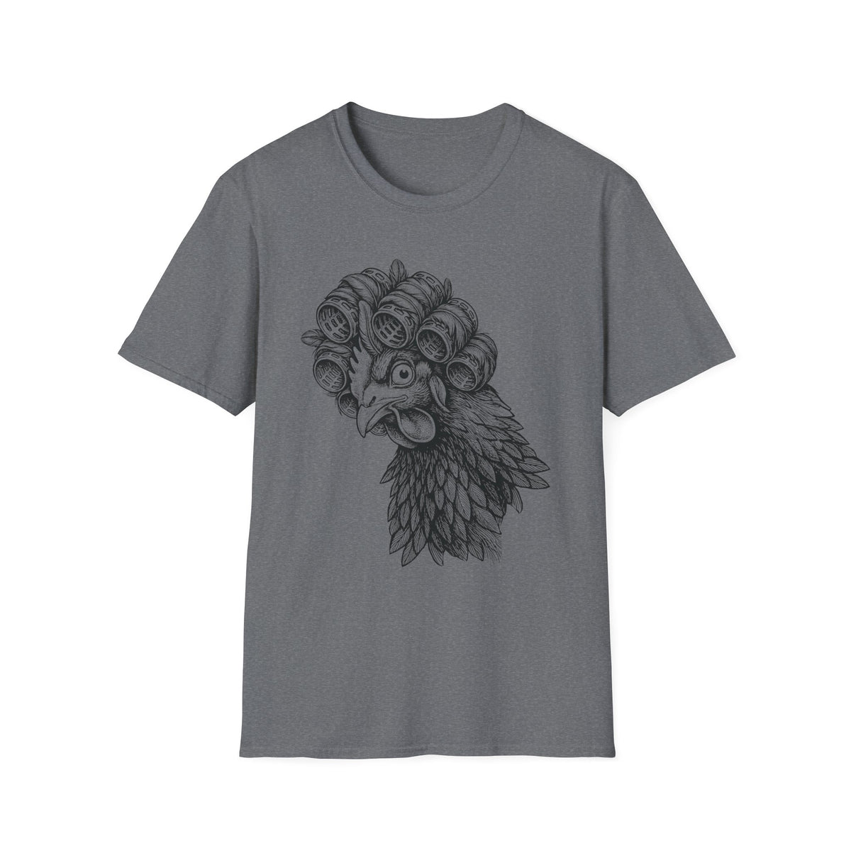 Hen in Rollers T-Shirt
